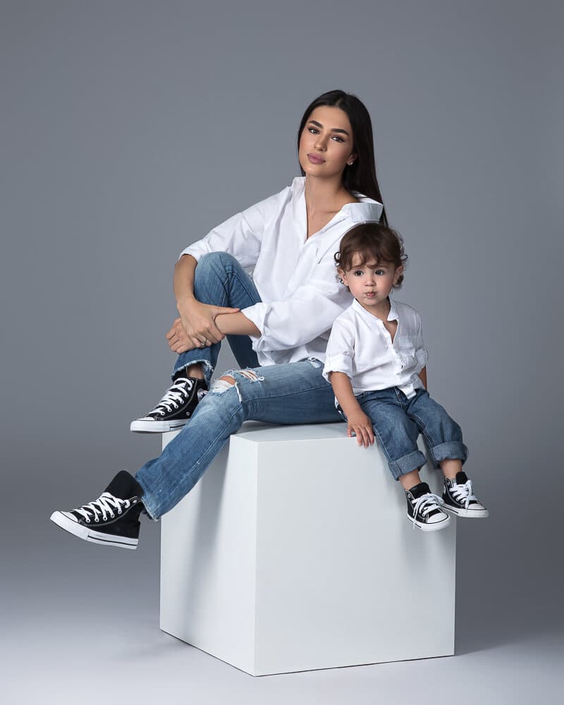 mommy and me photoshoot outfits